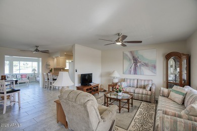 This cozy 2 bedroom is your place to call home. Located on the on Sun City Country Club in Arizona - for sale on GolfHomes.com, golf home, golf lot