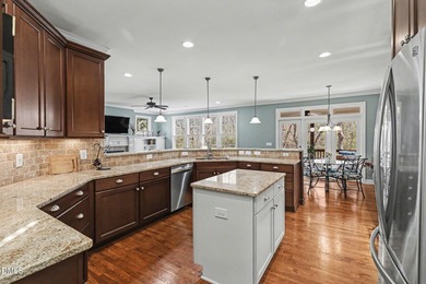 Nestled in the highly sought-after Heritage subdivision of Wake on Heritage Golf Club in North Carolina - for sale on GolfHomes.com, golf home, golf lot