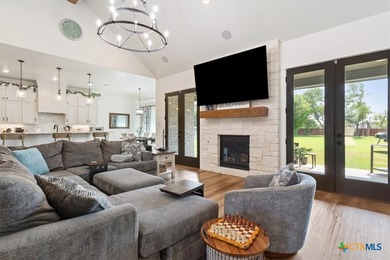 Experience modern luxury and Hill Country charm in this stunning on Mill Creek Golf Club in Texas - for sale on GolfHomes.com, golf home, golf lot
