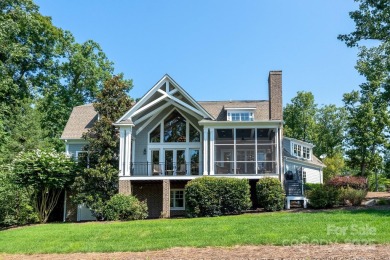 Experience lakefront living at its finest in this stunning on Old North State Club at Uwharrie Point Golf community in North Carolina - for sale on GolfHomes.com, golf home, golf lot