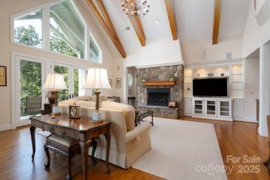 Experience lakefront living at its finest in this stunning on Old North State Club at Uwharrie Point Golf community in North Carolina - for sale on GolfHomes.com, golf home, golf lot