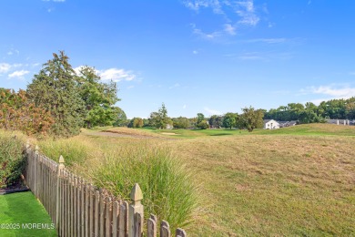 This elegant brick-front home offers the perfect blend of style on Knob Hill Golf Club in New Jersey - for sale on GolfHomes.com, golf home, golf lot