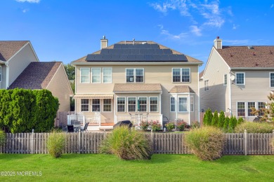 This elegant brick-front home offers the perfect blend of style on Knob Hill Golf Club in New Jersey - for sale on GolfHomes.com, golf home, golf lot