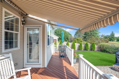 This elegant brick-front home offers the perfect blend of style on Knob Hill Golf Club in New Jersey - for sale on GolfHomes.com, golf home, golf lot