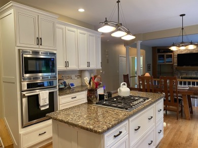 This really well maintained two story home on the first hole at on Bull Valley Golf Club in Illinois - for sale on GolfHomes.com, golf home, golf lot