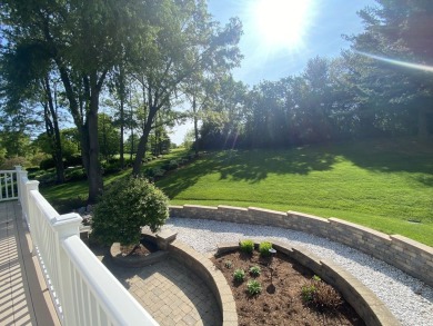 This really well maintained two story home on the first hole at on Bull Valley Golf Club in Illinois - for sale on GolfHomes.com, golf home, golf lot