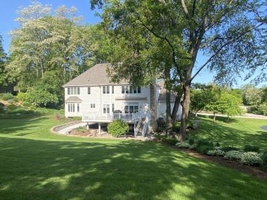 This really well maintained two story home on the first hole at on Bull Valley Golf Club in Illinois - for sale on GolfHomes.com, golf home, golf lot