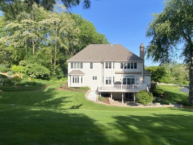 This really well maintained two story home on the first hole at on Bull Valley Golf Club in Illinois - for sale on GolfHomes.com, golf home, golf lot
