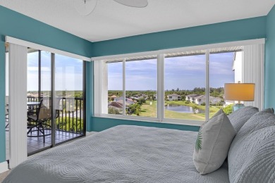 Top floor, high ceilings and expansive views of the river from on Ocean Village Golf Course in Florida - for sale on GolfHomes.com, golf home, golf lot