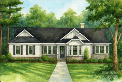 Nestled on 1.2 wooded acres in the gated Kenmure community, this on Kenmure Country Club in North Carolina - for sale on GolfHomes.com, golf home, golf lot