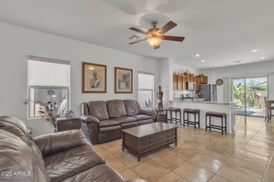 Step into style and comfort with this beautifully upgraded home on Poston Butte Golf Club in Arizona - for sale on GolfHomes.com, golf home, golf lot