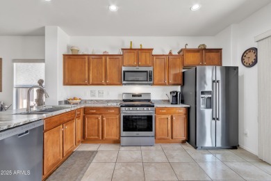 Step into style and comfort with this beautifully upgraded home on Poston Butte Golf Club in Arizona - for sale on GolfHomes.com, golf home, golf lot