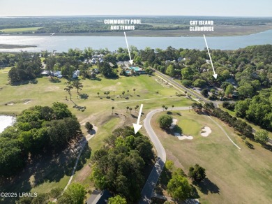 Absolutely gorgeous lot situated on the 7th hole at the Cat on The Sanctuary Golf Club At Cat Island in South Carolina - for sale on GolfHomes.com, golf home, golf lot