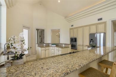 Discover unparalleled elegance in this stunning 4-bedroom + den on Fiddlesticks Country Club in Florida - for sale on GolfHomes.com, golf home, golf lot