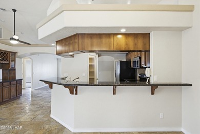 Entertainers Dream Backyard! Lagoon Style Pebble Tek Solar on London Bridge Golf Course in Arizona - for sale on GolfHomes.com, golf home, golf lot