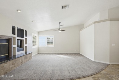 Entertainers Dream Backyard! Lagoon Style Pebble Tek Solar on London Bridge Golf Course in Arizona - for sale on GolfHomes.com, golf home, golf lot