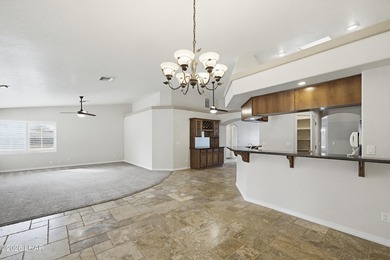 Entertainers Dream Backyard! Lagoon Style Pebble Tek Solar on London Bridge Golf Course in Arizona - for sale on GolfHomes.com, golf home, golf lot