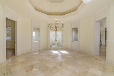 Discover unparalleled elegance in this stunning 4-bedroom + den on Fiddlesticks Country Club in Florida - for sale on GolfHomes.com, golf home, golf lot