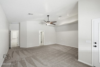 Entertainers Dream Backyard! Lagoon Style Pebble Tek Solar on London Bridge Golf Course in Arizona - for sale on GolfHomes.com, golf home, golf lot