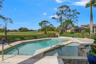 Discover unparalleled elegance in this stunning 4-bedroom + den on Fiddlesticks Country Club in Florida - for sale on GolfHomes.com, golf home, golf lot