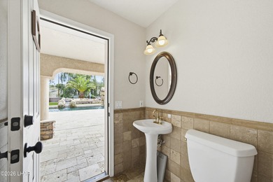 Entertainers Dream Backyard! Lagoon Style Pebble Tek Solar on London Bridge Golf Course in Arizona - for sale on GolfHomes.com, golf home, golf lot