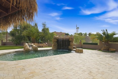 Entertainers Dream Backyard! Lagoon Style Pebble Tek Solar on London Bridge Golf Course in Arizona - for sale on GolfHomes.com, golf home, golf lot
