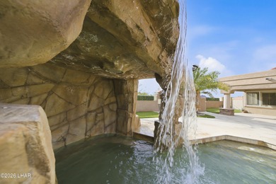 Entertainers Dream Backyard! Lagoon Style Pebble Tek Solar on London Bridge Golf Course in Arizona - for sale on GolfHomes.com, golf home, golf lot