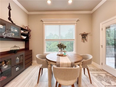 Built in 2022, this beautifully designed 3-bedroom, 2-bath home on Bella Vista Country Club - Highlands in Arkansas - for sale on GolfHomes.com, golf home, golf lot