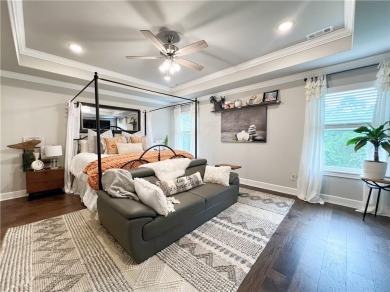 Built in 2022, this beautifully designed 3-bedroom, 2-bath home on Bella Vista Country Club - Highlands in Arkansas - for sale on GolfHomes.com, golf home, golf lot
