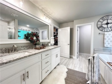 Built in 2022, this beautifully designed 3-bedroom, 2-bath home on Bella Vista Country Club - Highlands in Arkansas - for sale on GolfHomes.com, golf home, golf lot