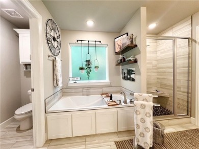 Built in 2022, this beautifully designed 3-bedroom, 2-bath home on Bella Vista Country Club - Highlands in Arkansas - for sale on GolfHomes.com, golf home, golf lot