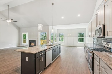 Popular and hard to find Ranch style home on a private homesite on Traditions of Braselton Golf Club in Georgia - for sale on GolfHomes.com, golf home, golf lot