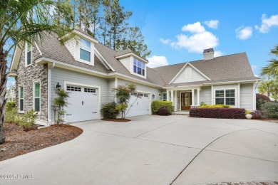 Welcome to your dream lakefront oasis in Hampton Lake with a on Hampton Hall Club in South Carolina - for sale on GolfHomes.com, golf home, golf lot