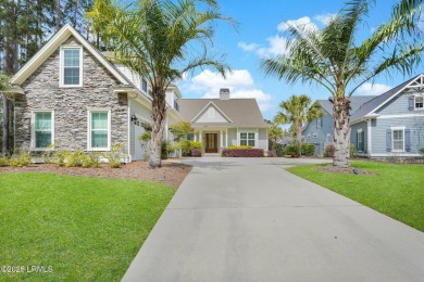 Welcome to your dream lakefront oasis in Hampton Lake with a on Hampton Hall Club in South Carolina - for sale on GolfHomes.com, golf home, golf lot