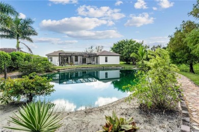 Your oasis awaits in this Naples retreat, offering a peaceful on Eagle Lakes Golf Club in Florida - for sale on GolfHomes.com, golf home, golf lot