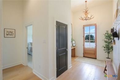 Stunning custom one-story home in the sought-after golf course on Vaaler Creek Golf Club in Texas - for sale on GolfHomes.com, golf home, golf lot