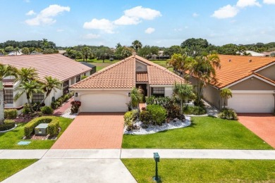 Located in the highly sought-after Boca Woods Country Club, this on Boca Woods Country Club in Florida - for sale on GolfHomes.com, golf home, golf lot