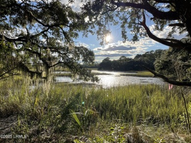 Wake up to picturesque marsh views, Beaufort River providing a on The Golf Club at Pleasant Point Plantation in South Carolina - for sale on GolfHomes.com, golf home, golf lot
