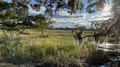 Wake up to picturesque marsh views, Beaufort River providing a on The Golf Club at Pleasant Point Plantation in South Carolina - for sale on GolfHomes.com, golf home, golf lot