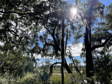 Wake up to picturesque marsh views, Beaufort River providing a on The Golf Club at Pleasant Point Plantation in South Carolina - for sale on GolfHomes.com, golf home, golf lot