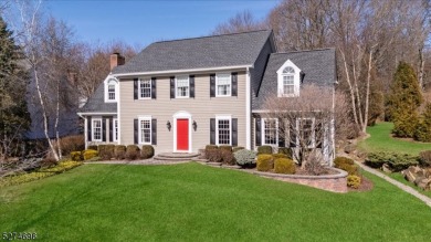 Stunning Colonial home is situated in the desirable Drakewick on Mendham Golf and Tennis Club in New Jersey - for sale on GolfHomes.com, golf home, golf lot
