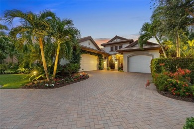 This gorgeous home features four bedrooms plus a den with a on The Classics Country Club At Lely Resort in Florida - for sale on GolfHomes.com, golf home, golf lot