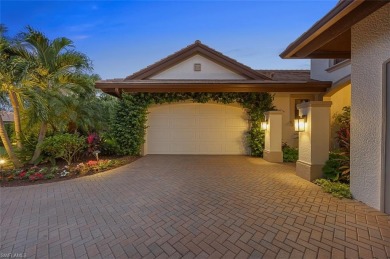 This gorgeous home features four bedrooms plus a den with a on The Classics Country Club At Lely Resort in Florida - for sale on GolfHomes.com, golf home, golf lot