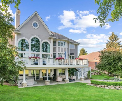 Welcome to this stunning estate in the prestigious, gated on Oakhurst Golf and Country Club in Michigan - for sale on GolfHomes.com, golf home, golf lot