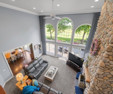 Welcome to this stunning estate in the prestigious, gated on Oakhurst Golf and Country Club in Michigan - for sale on GolfHomes.com, golf home, golf lot