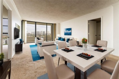 Discover living in this fantastic 2-bedroom condo in Aventura on Turnberry Isle Resort and Club in Florida - for sale on GolfHomes.com, golf home, golf lot