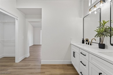 Enjoy a backyard enhanced with new privacy hedging, thoughtfully on Highland Falls Golf Club in Nevada - for sale on GolfHomes.com, golf home, golf lot