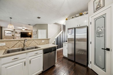 Enjoy your backyard oasis in the high desired Waterview on Jim Boggs in Texas - for sale on GolfHomes.com, golf home, golf lot