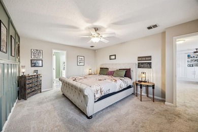 Enjoy your backyard oasis in the high desired Waterview on Jim Boggs in Texas - for sale on GolfHomes.com, golf home, golf lot