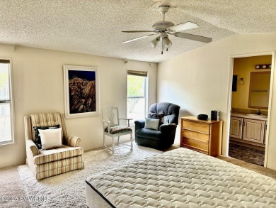 Nestled among the pines, this charming 2-bedroom, 2-bath home on Pine Shadows Golf Course in Arizona - for sale on GolfHomes.com, golf home, golf lot